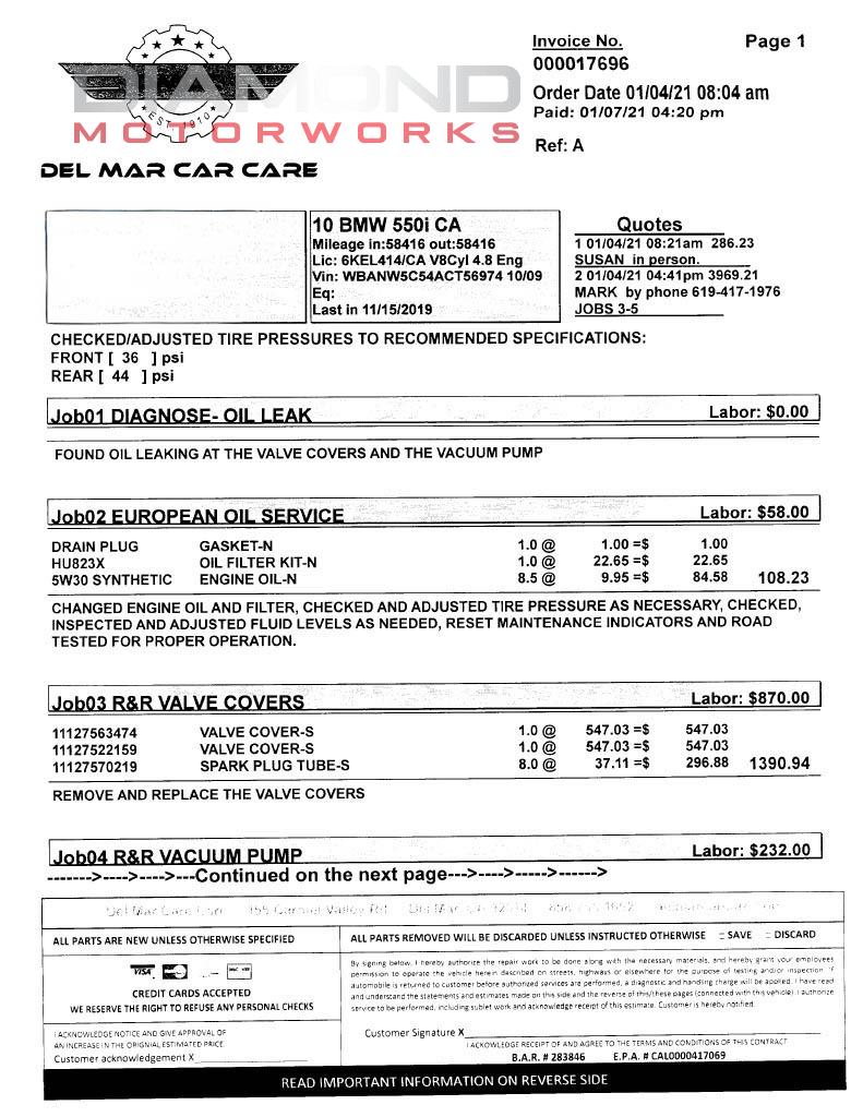 2010 BMW 550I - Image 136