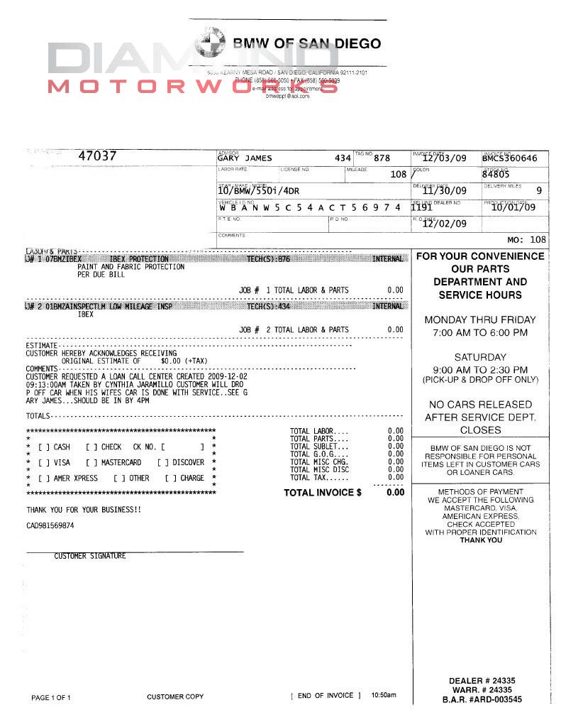 2010 BMW 550I - Image 138