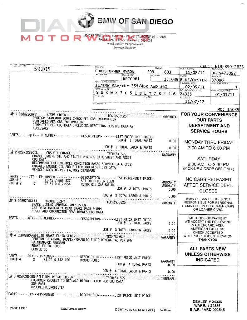 2010 BMW 550I - Image 151