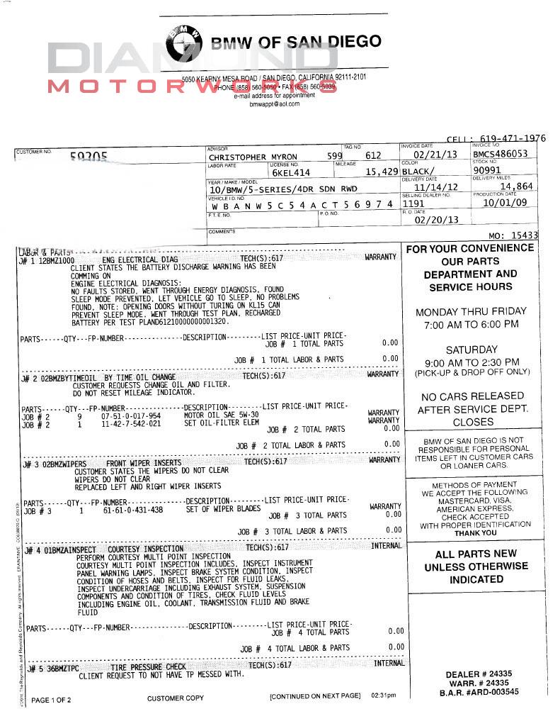 2010 BMW 550I - Image 154