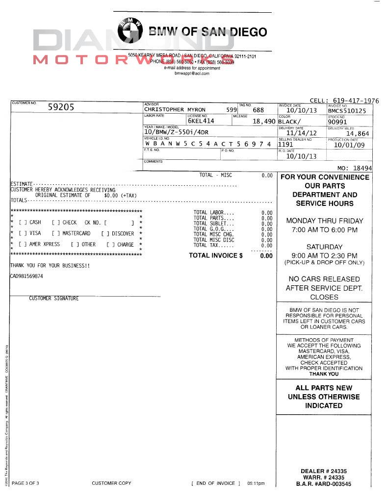 2010 BMW 550I - Image 157