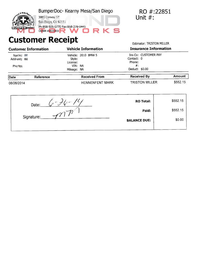 2010 BMW 550I - Image 162