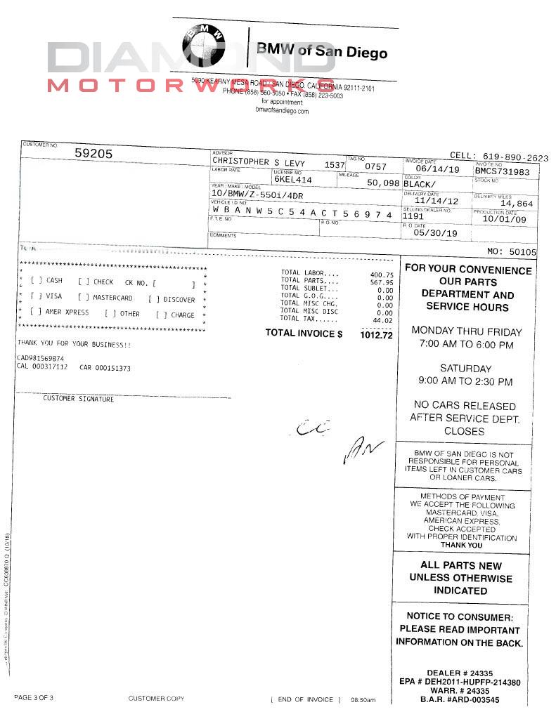 2010 BMW 550I - Image 175