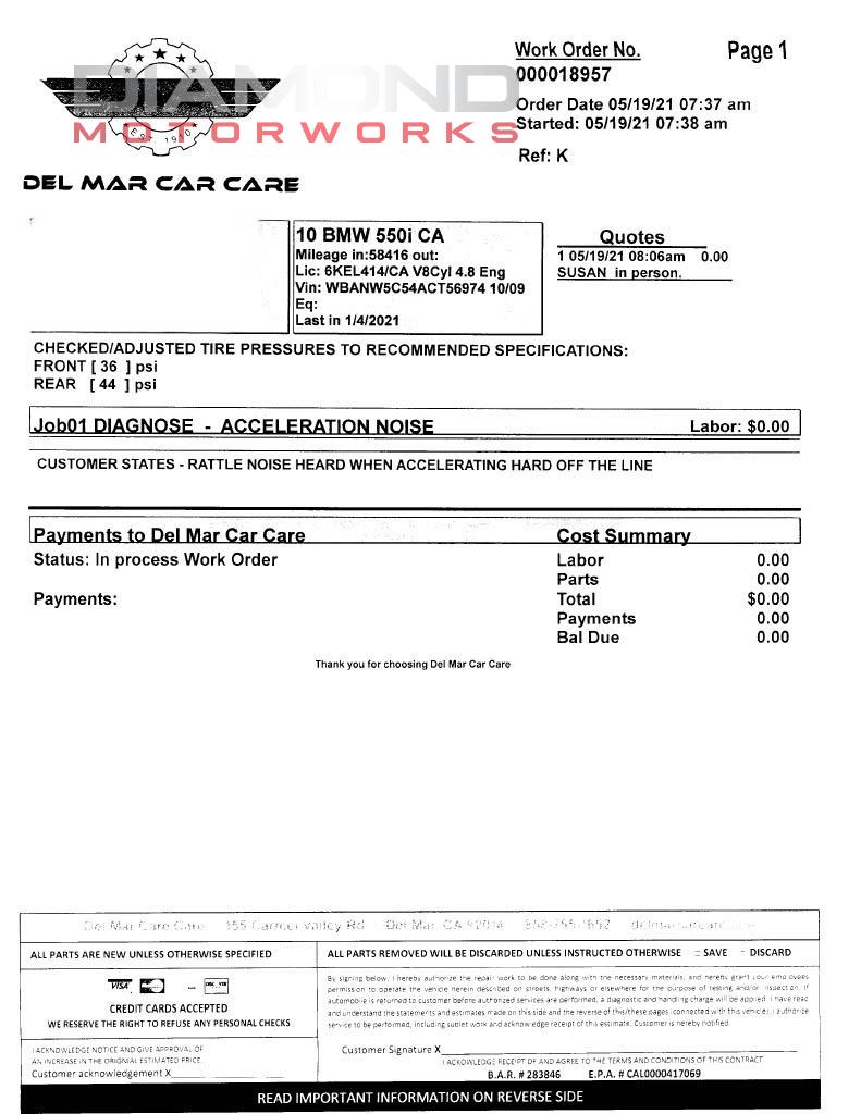 2010 BMW 550I - Image 178