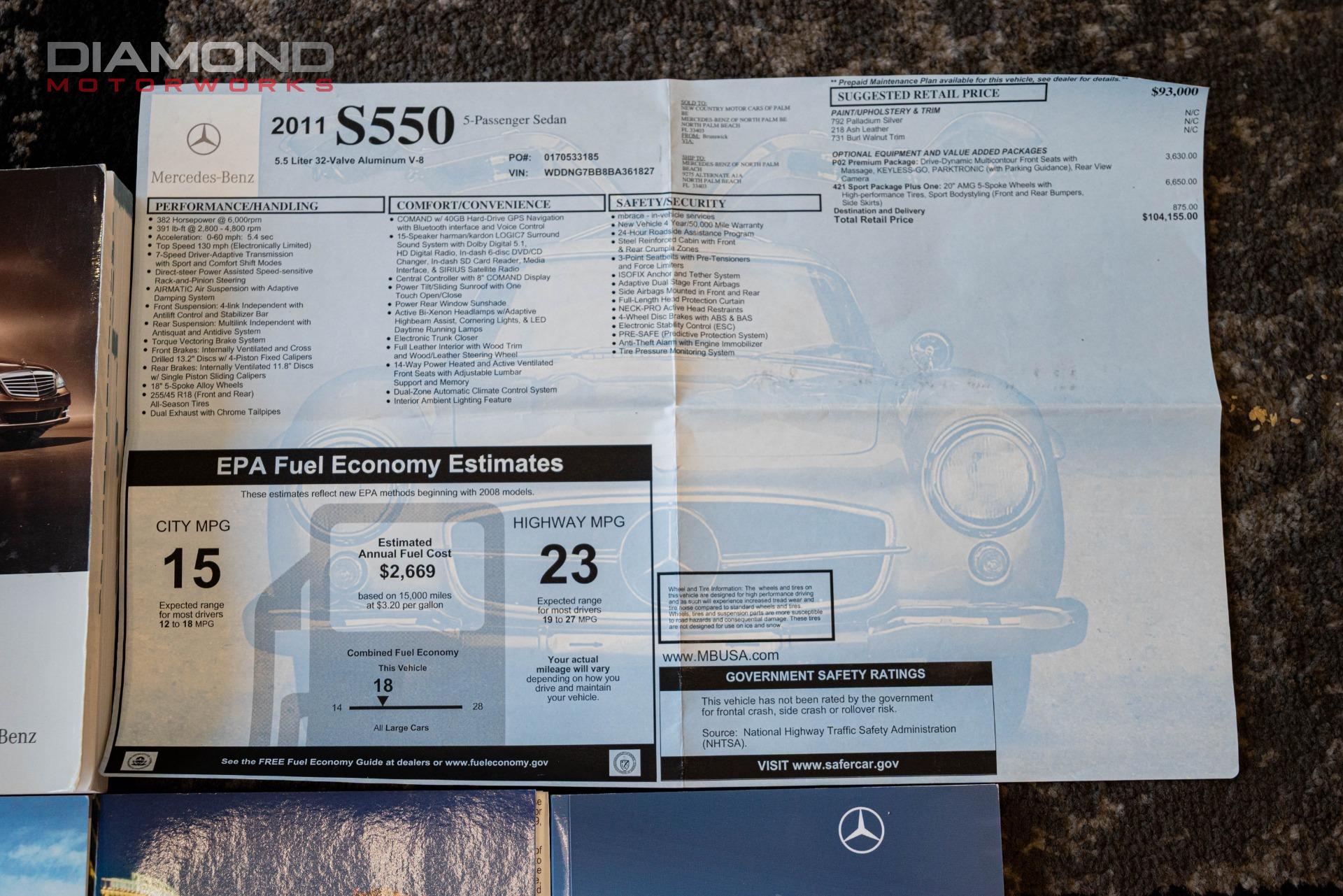 2011 MERCEDES-BENZ S-CLASS - Image 135