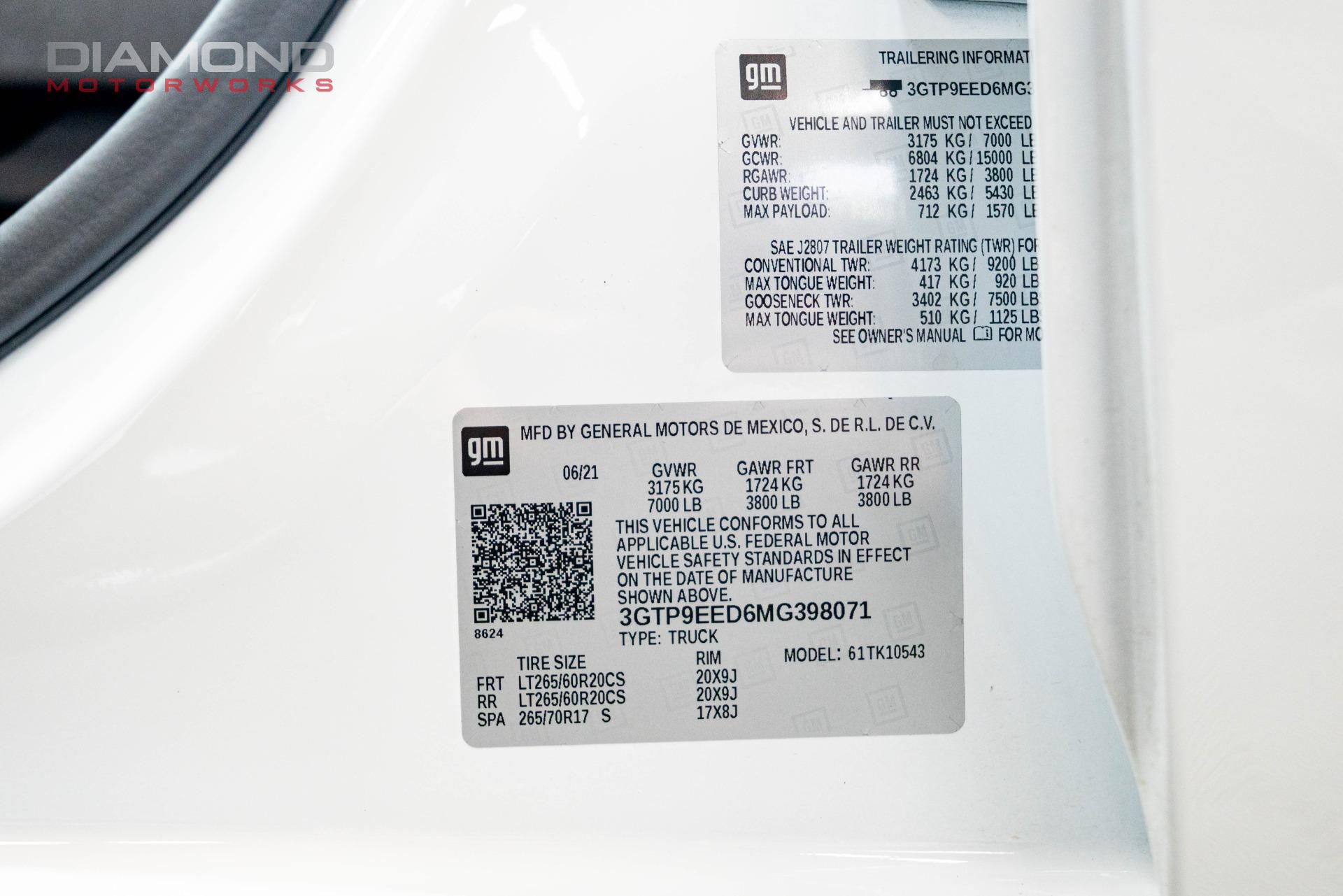 2021 GMC SIERRA - Image 55