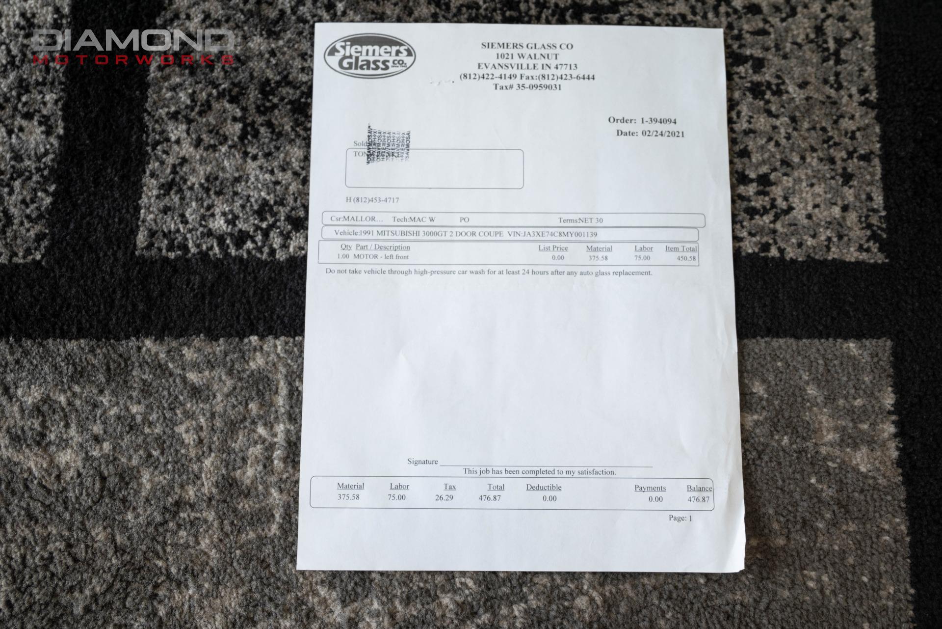 1991 MITSUBISHI 3000GT - Image 135