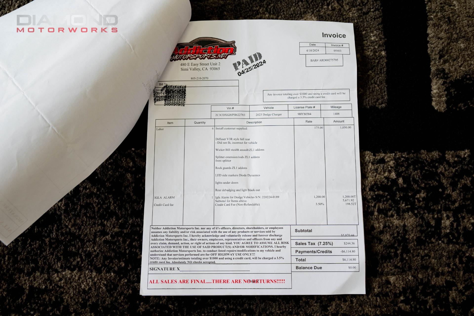 2023 DODGE CHARGER - Image 154