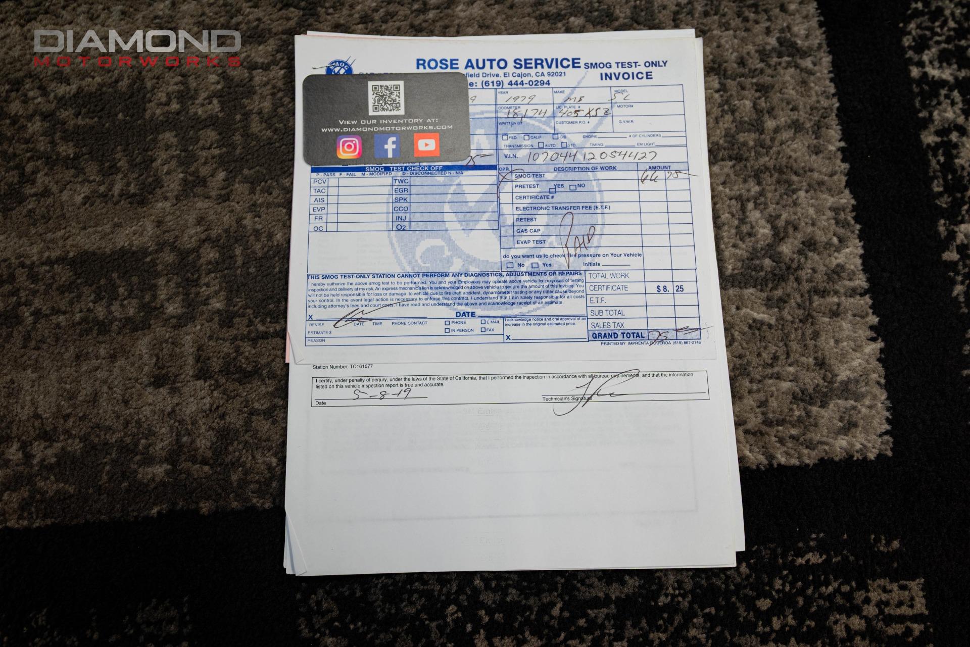 1979 MERCEDES BENZ 450SL - Image 157