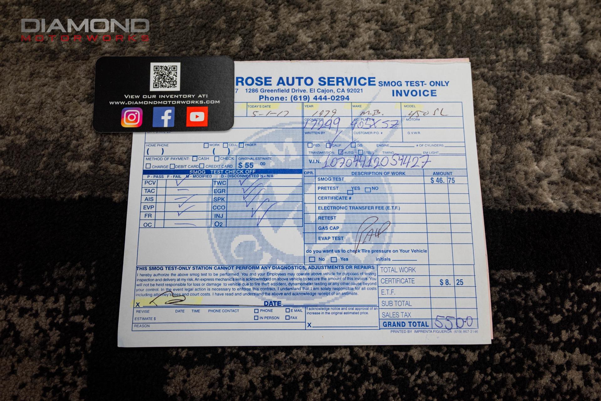 1979 MERCEDES BENZ 450SL - Image 165