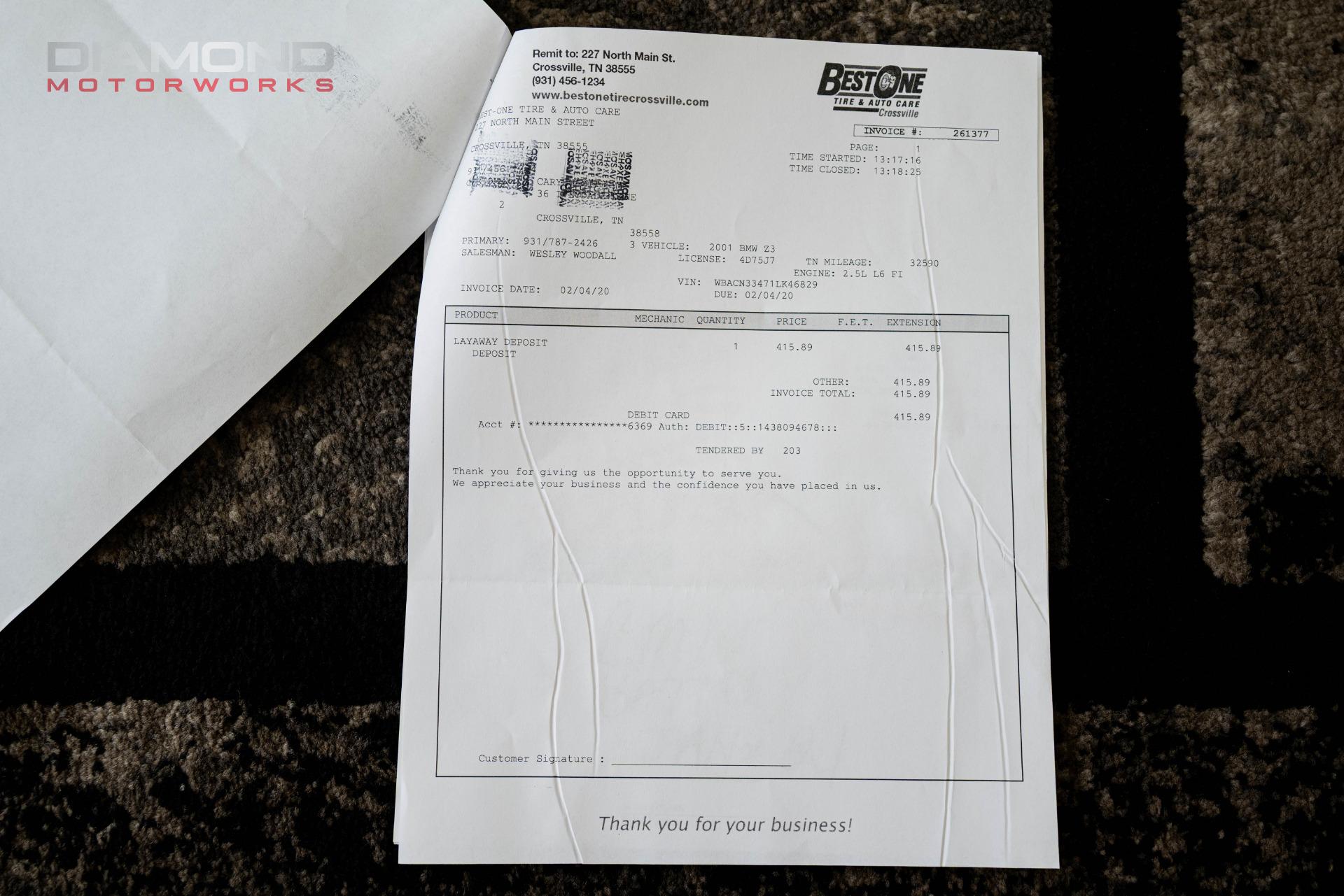 2001 BMW Z3 - Image 125