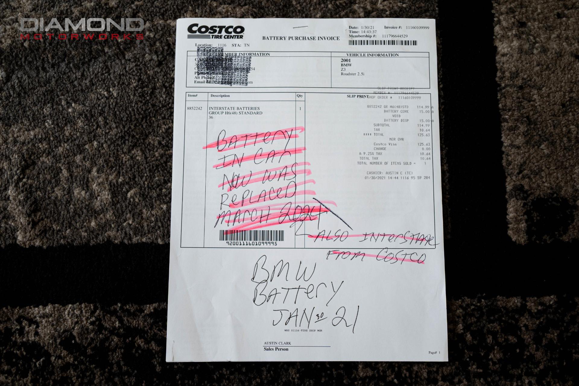 2001 BMW Z3 - Image 126