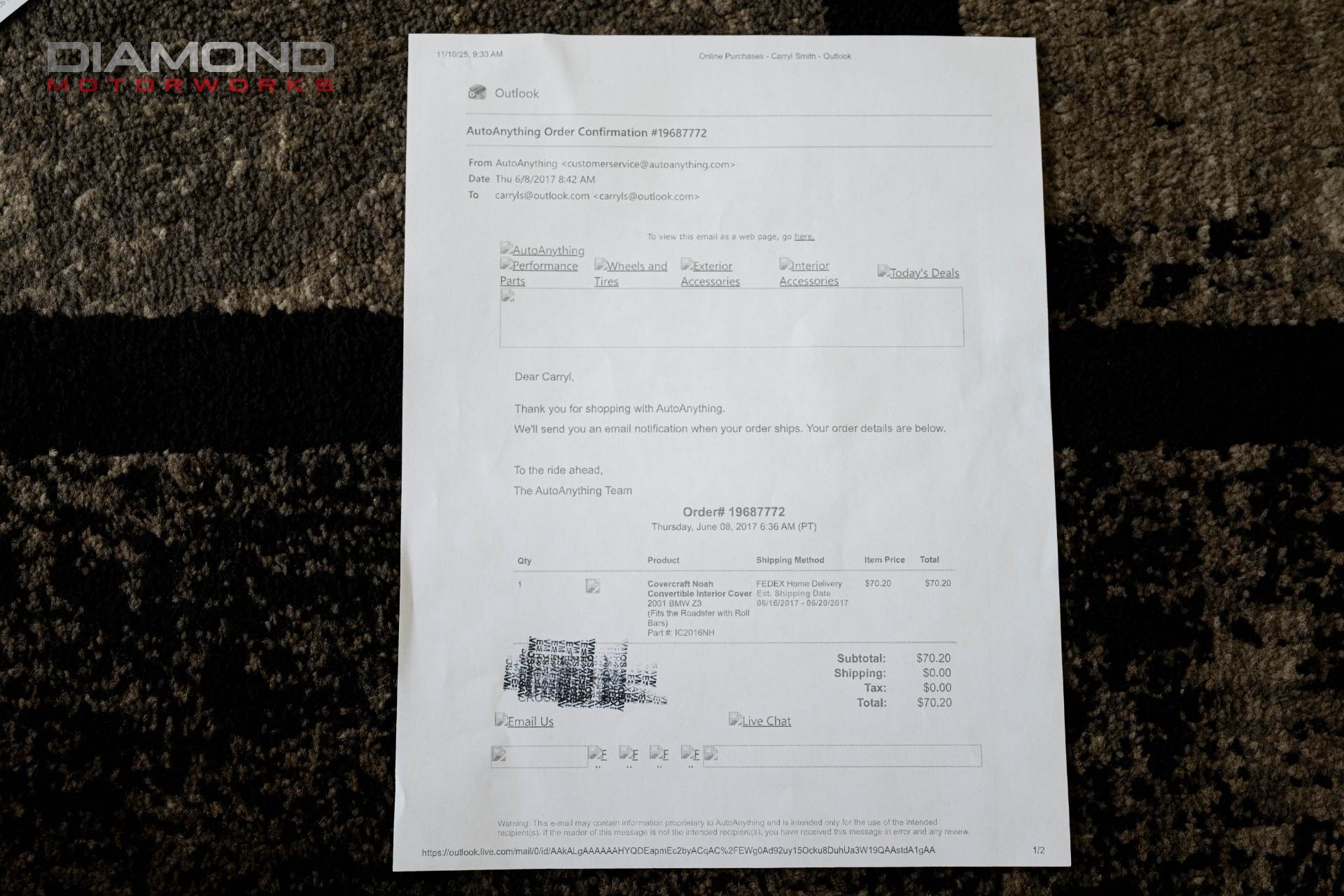 2001 BMW Z3 - Image 130