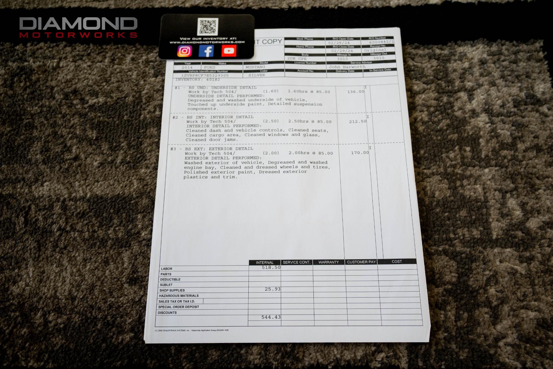 2014 FORD MUSTANG - Image 134