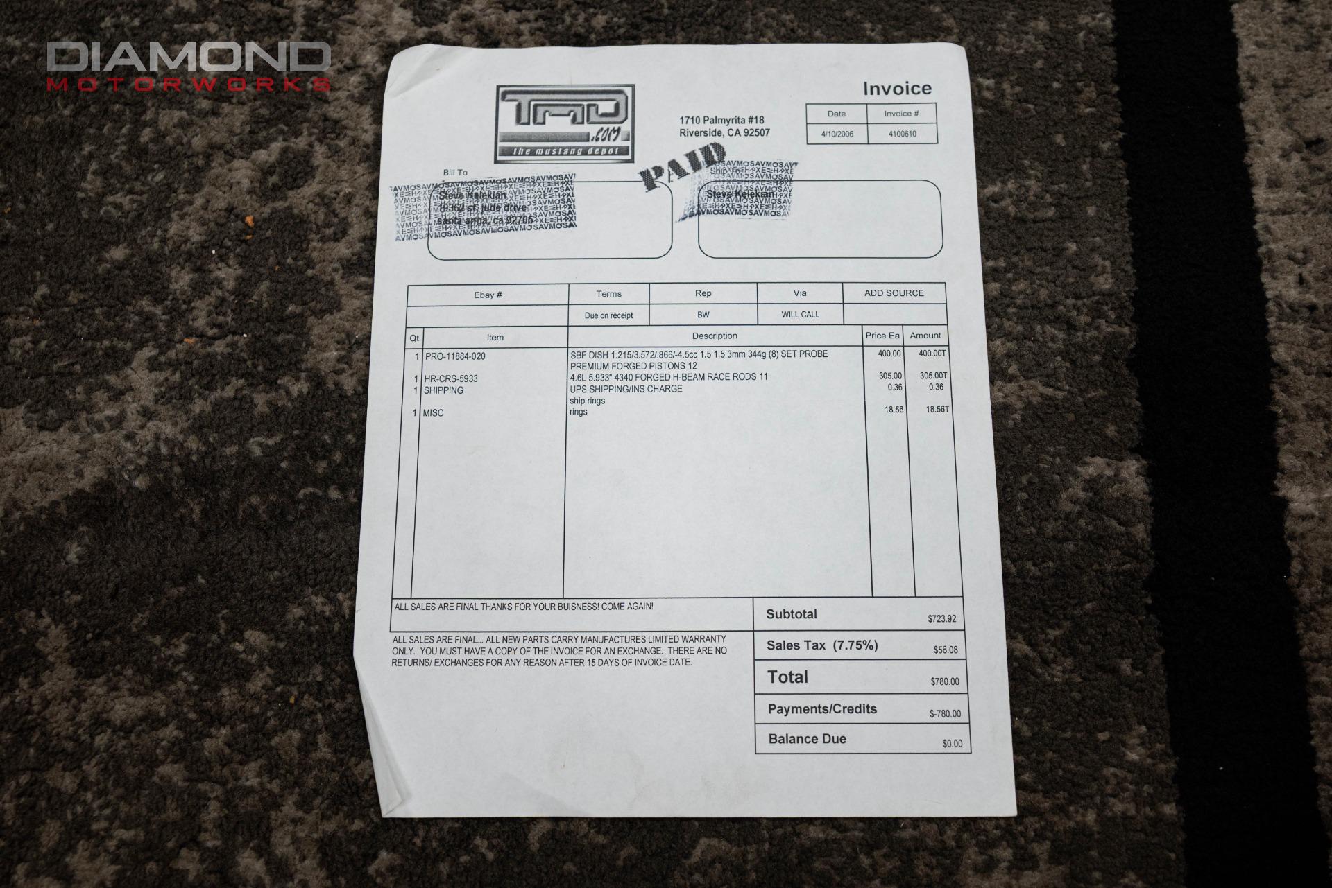 1999 FORD MUSTANG - Image 150