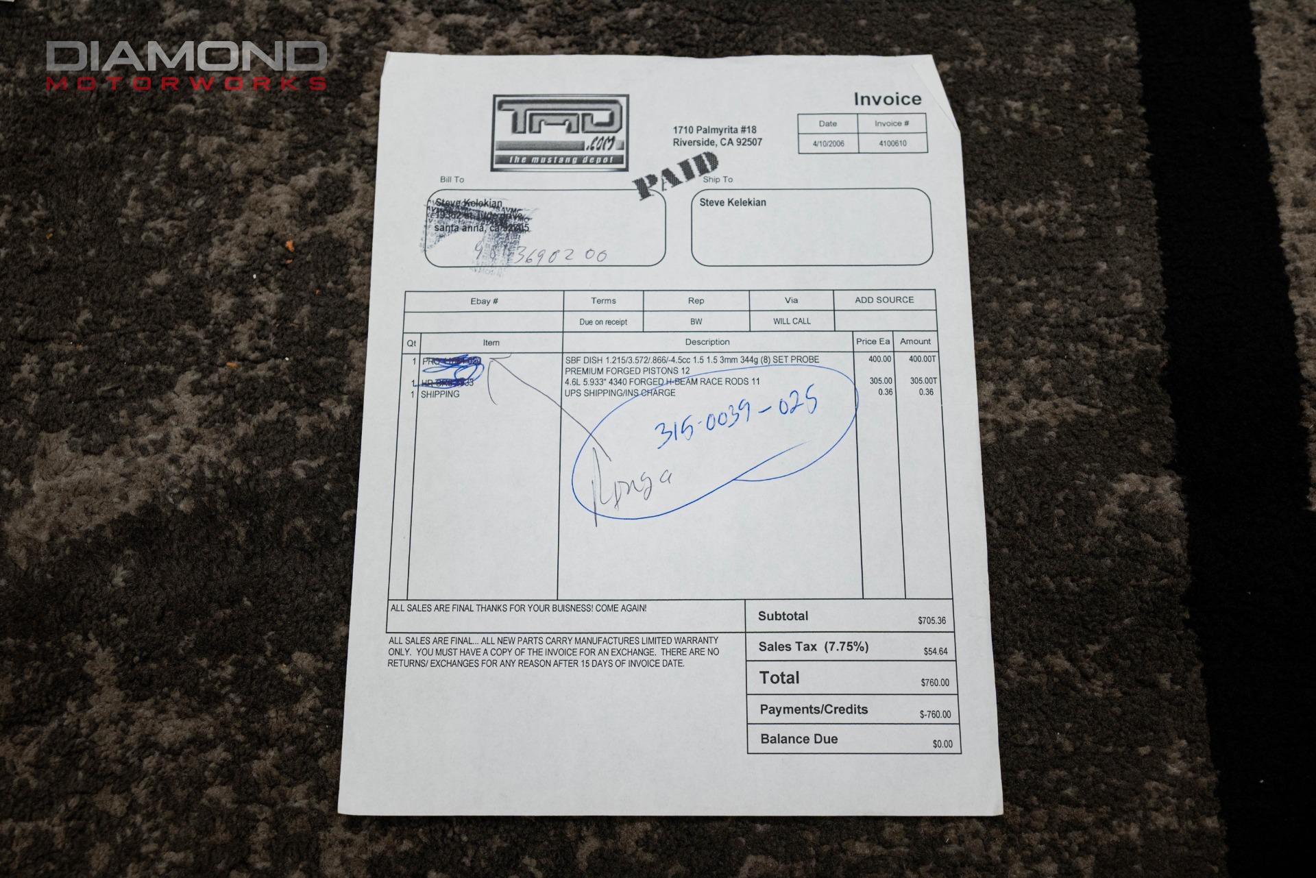 1999 FORD MUSTANG - Image 151