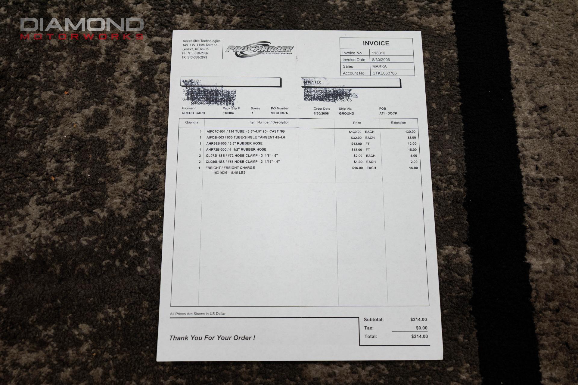 1999 FORD MUSTANG - Image 168