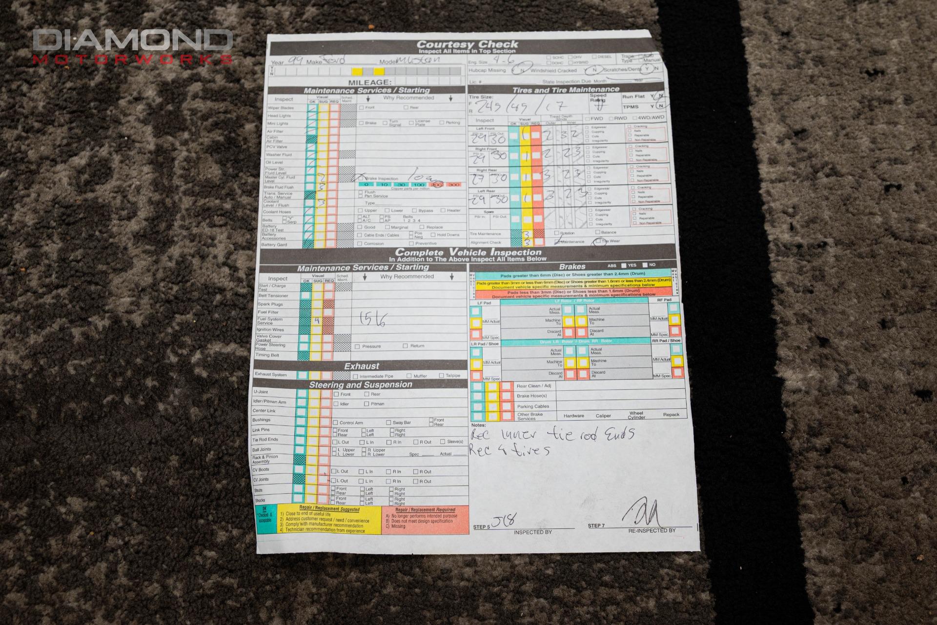 1999 FORD MUSTANG - Image 174