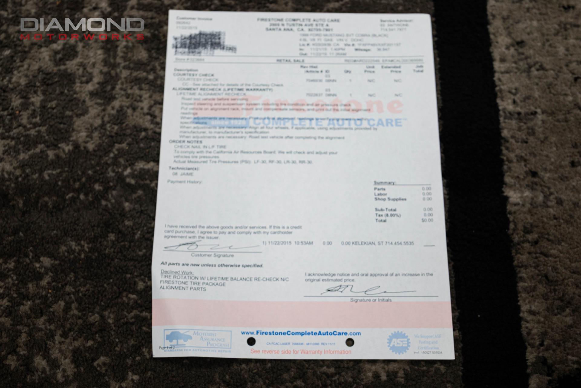 1999 FORD MUSTANG - Image 181