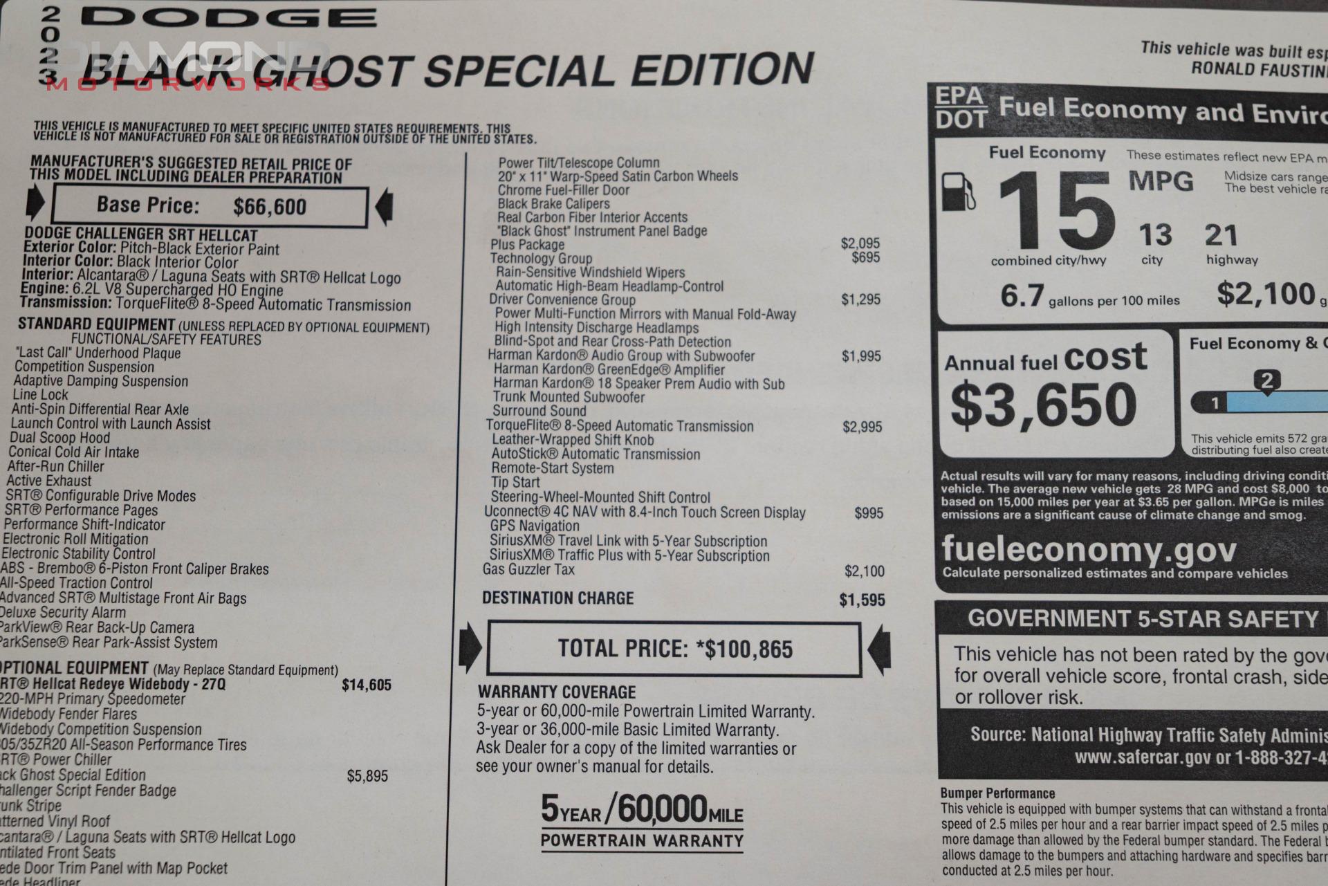 2023 DODGE CHALLENGER - Image 145