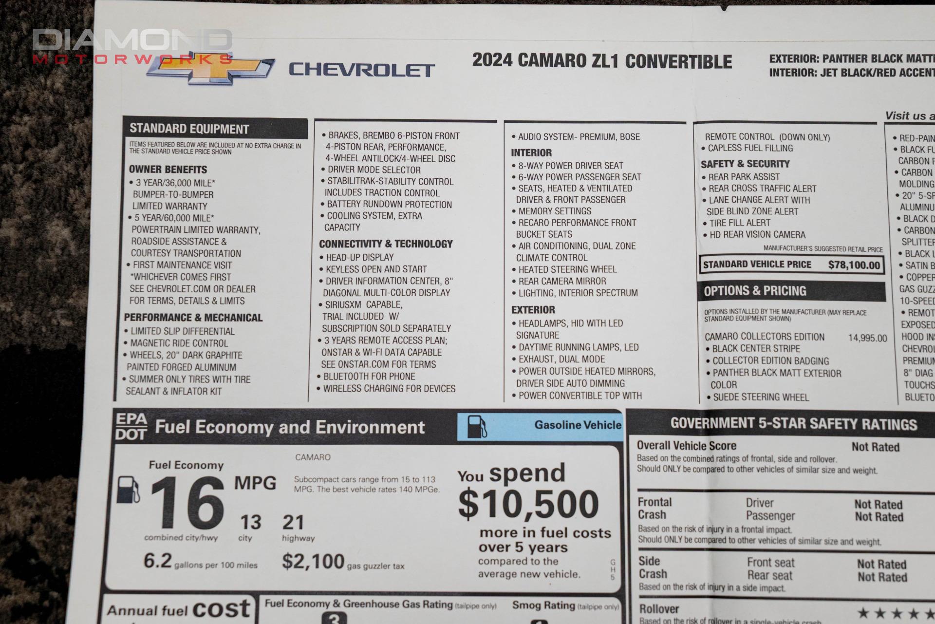 2024 CHEVROLET CAMARO - Image 169