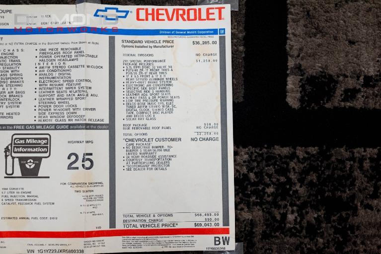 1994 Chevrolet Corvette - Photo 242