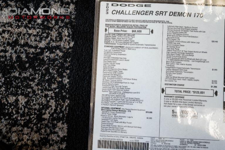 2023 Dodge Challenger SRT - Photo 333